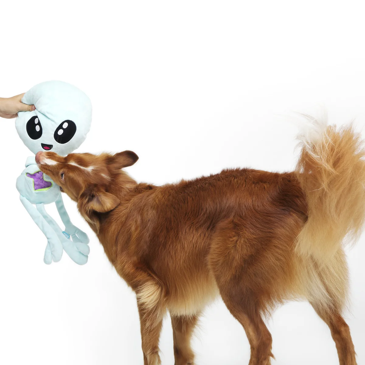 Alien Gnawtopsy Plush 2-in-1 Rip and Reveal + Tug + Enrichment + Multi-Part + XXL Dog Toy - Image 4