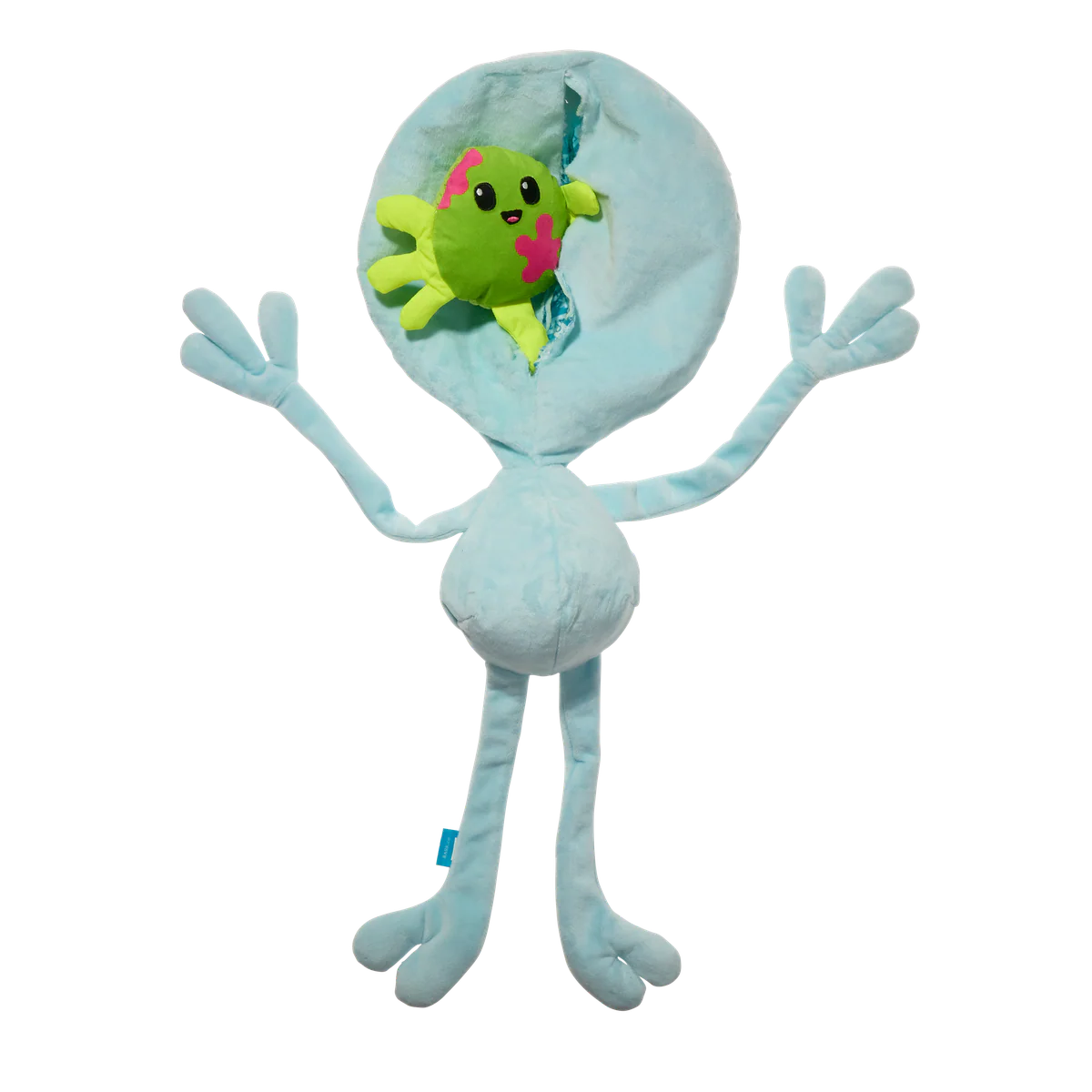 Alien Gnawtopsy Plush 2-in-1 Rip and Reveal + Tug + Enrichment + Multi-Part + XXL Dog Toy - Image 7