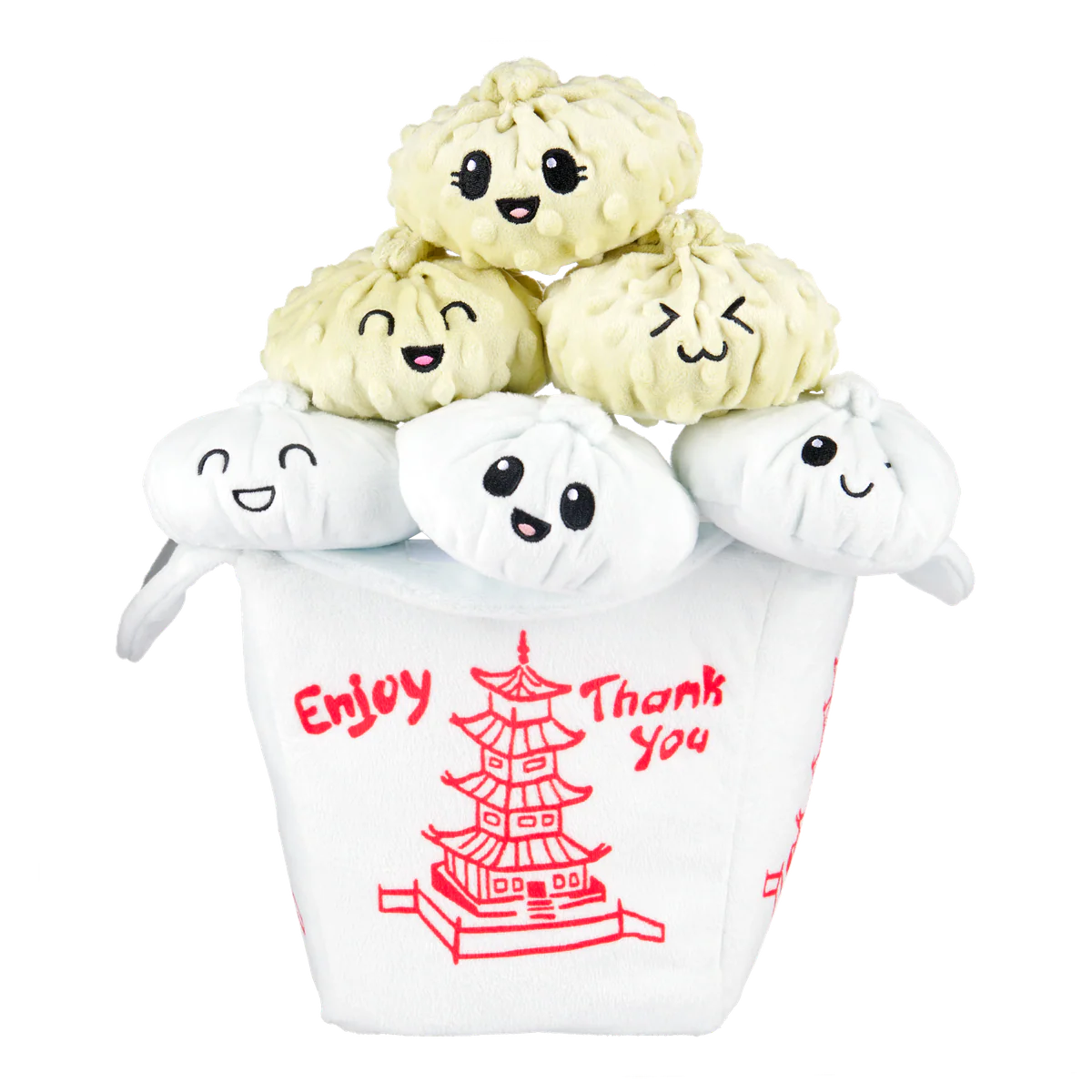 Andi's Famous Plush Dumplings Enrichment + Multi-Part + Extra-Large Dog Toy - Image 10