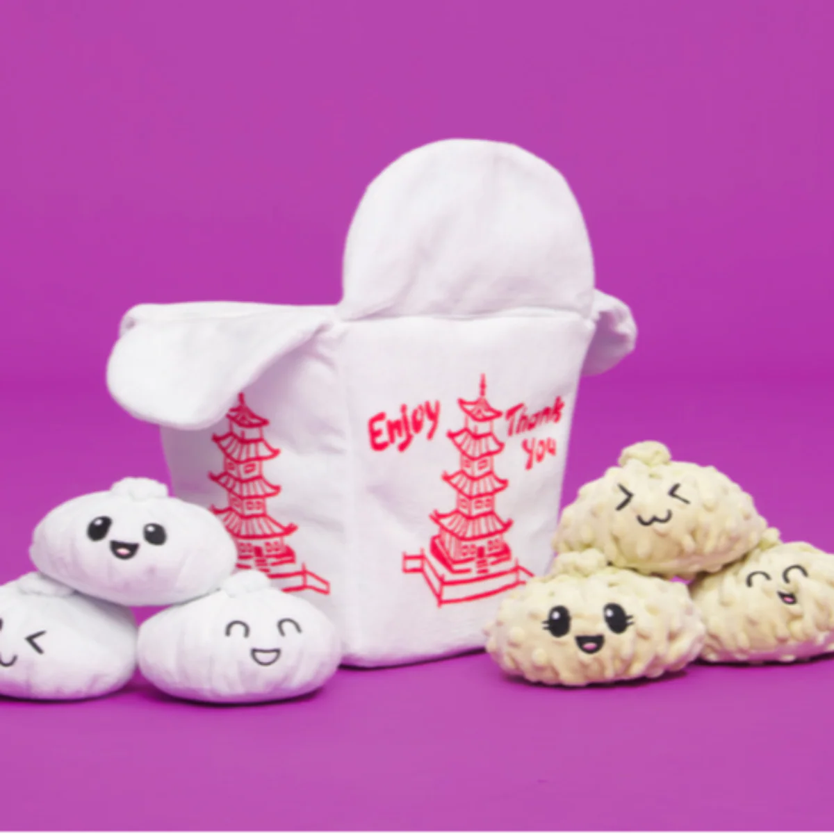 Andi's Famous Plush Dumplings Enrichment + Multi-Part + Extra-Large Dog Toy - Image 7