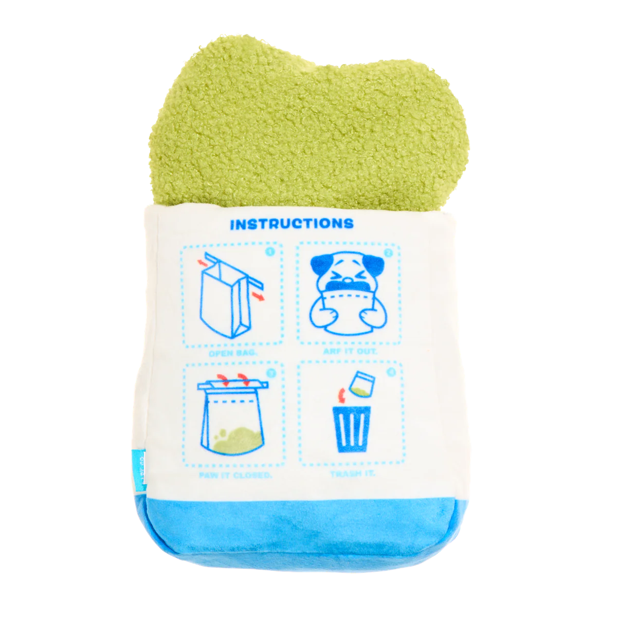 Arf Bag Plush Tug Dog Toy - Image 7