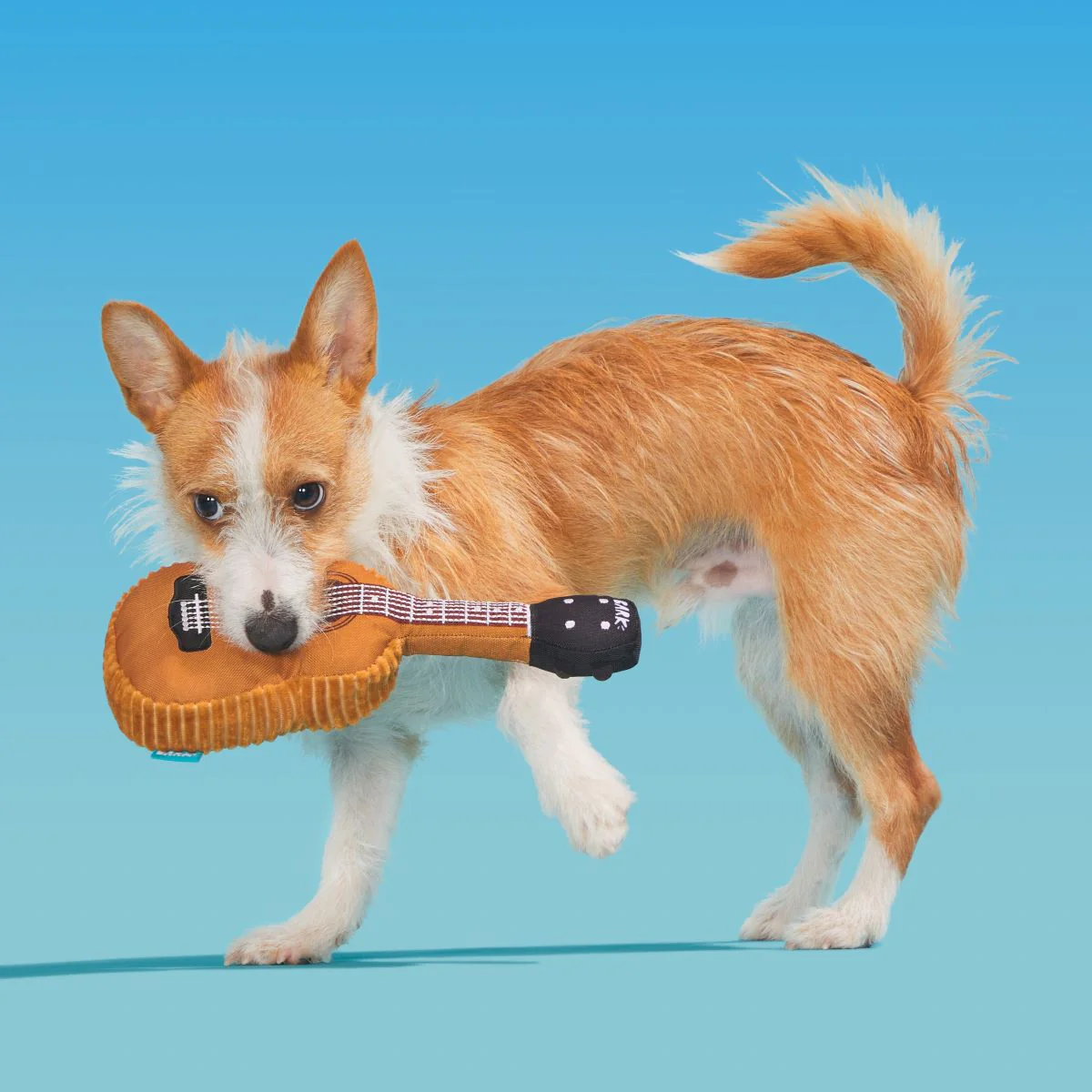 Awoo-stic Guitar Plush Tug Dog Toy - Image 2
