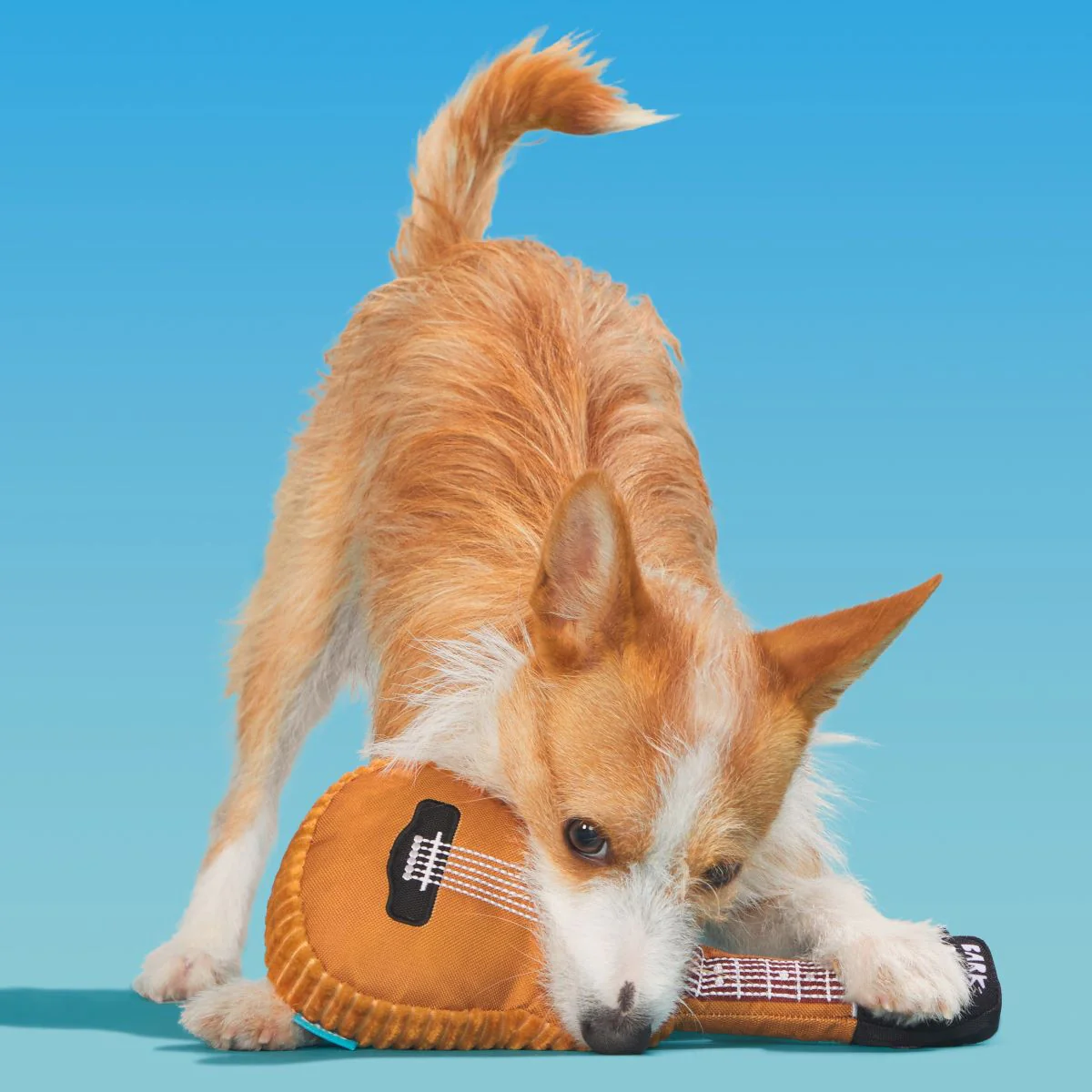 Awoo-stic Guitar Plush Tug Dog Toy - Image 3