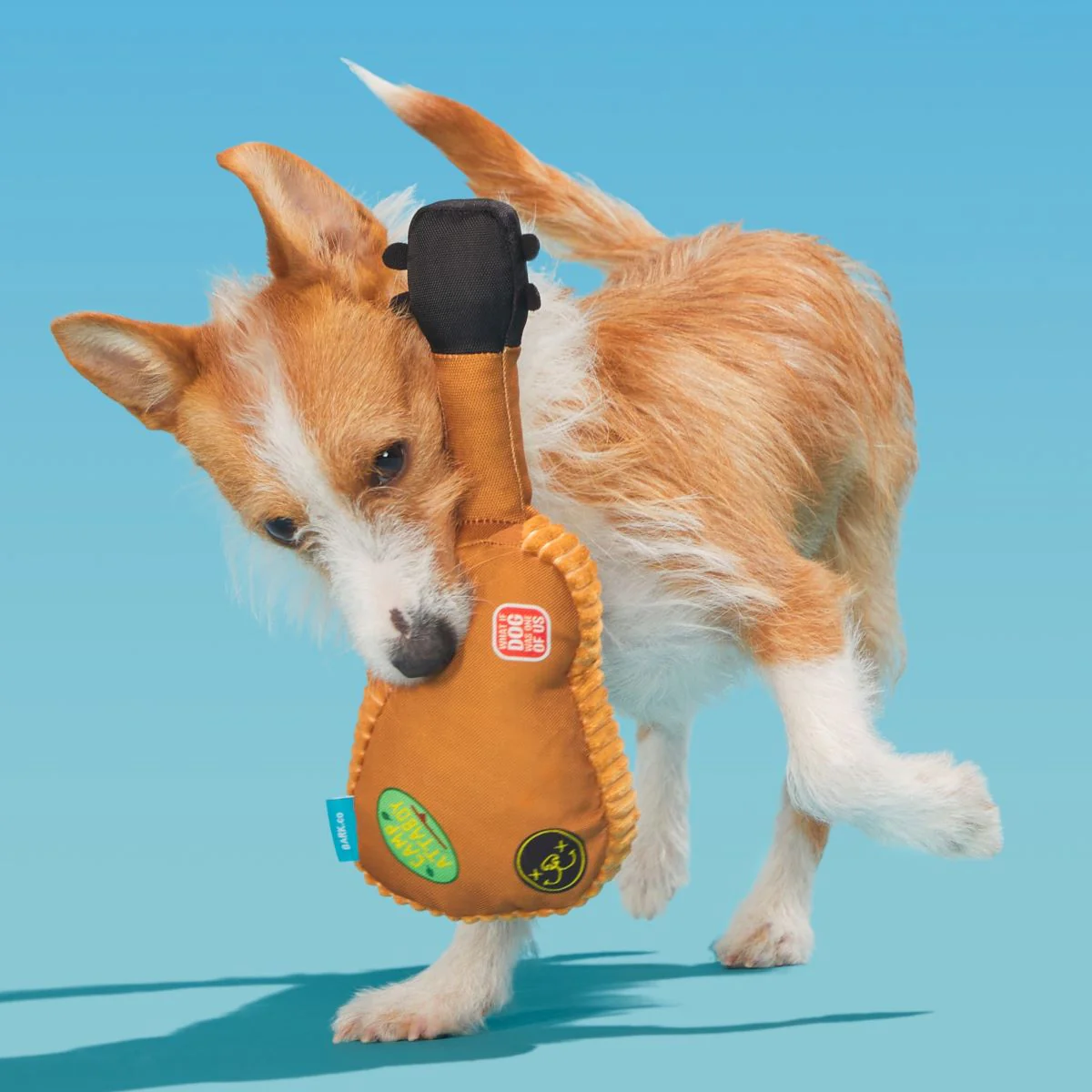 Awoo-stic Guitar Plush Tug Dog Toy - Image 4
