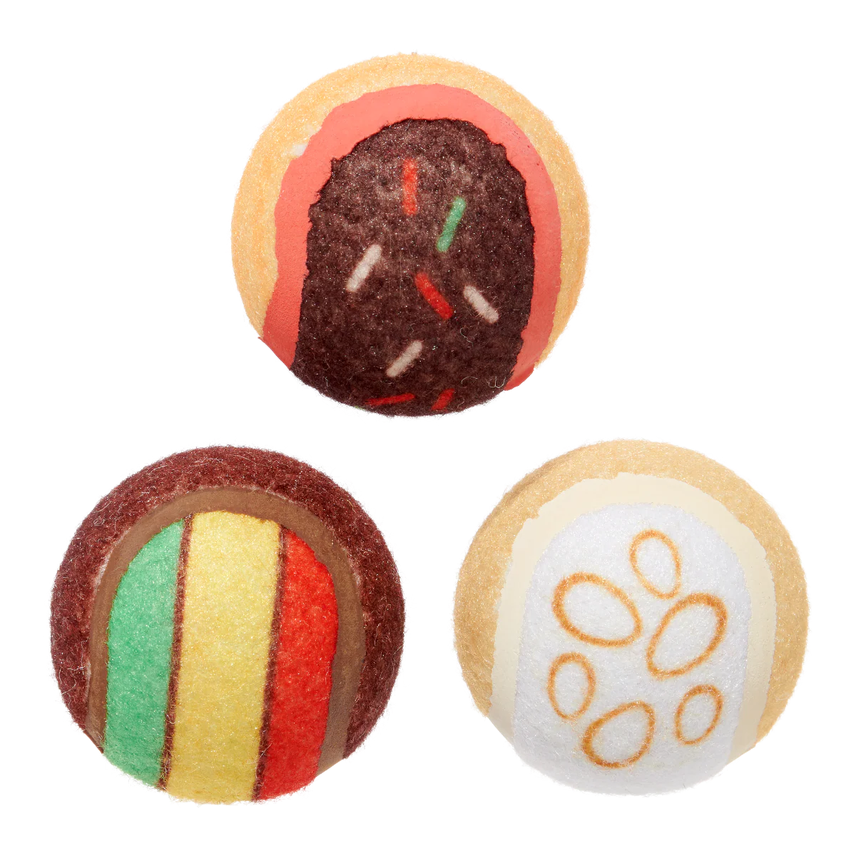 Ballscoti Cookies Plush Multi-Part Fetch Dog Toy - Image 8