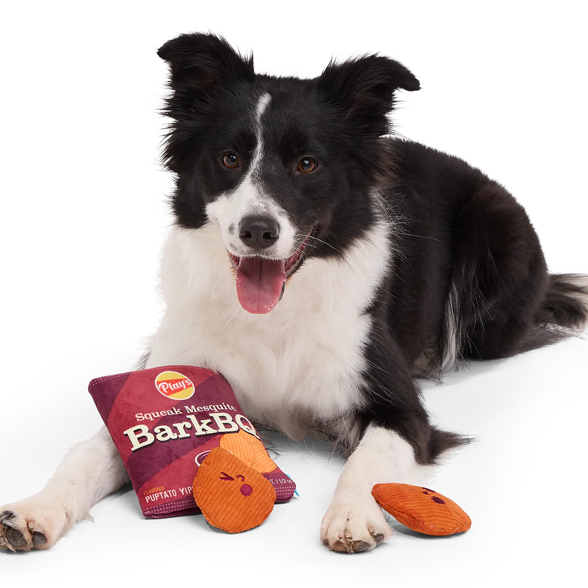 BarkBQ Chips Plush Multi-Part + Enrichment Dog Toy - Image 3