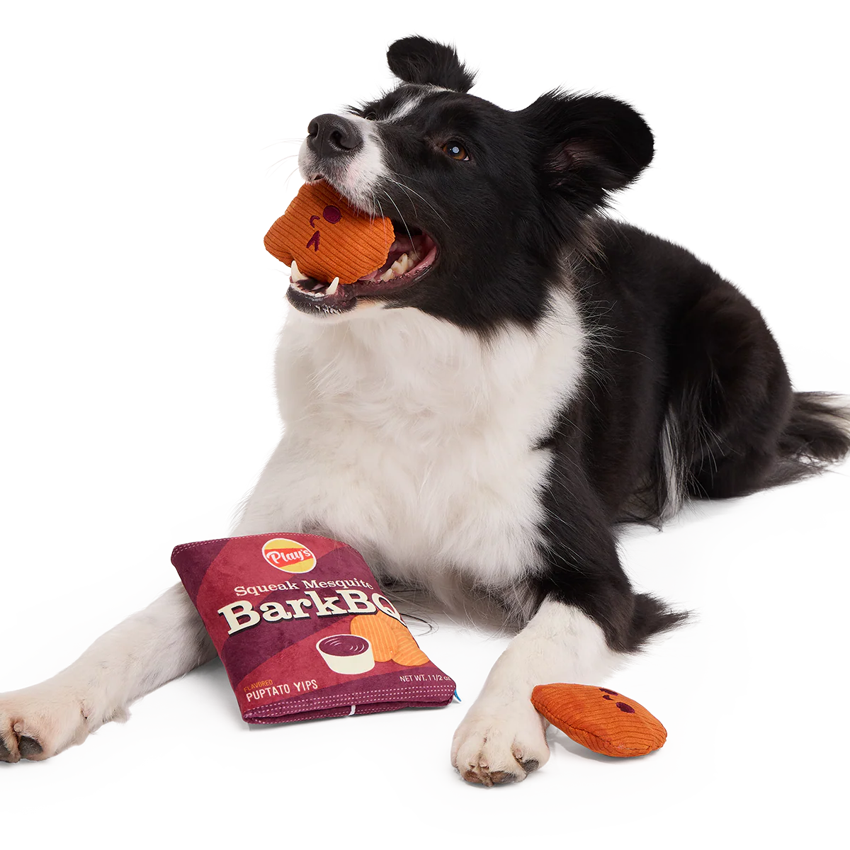 BarkBQ Chips Plush Multi-Part + Enrichment Dog Toy - Image 4