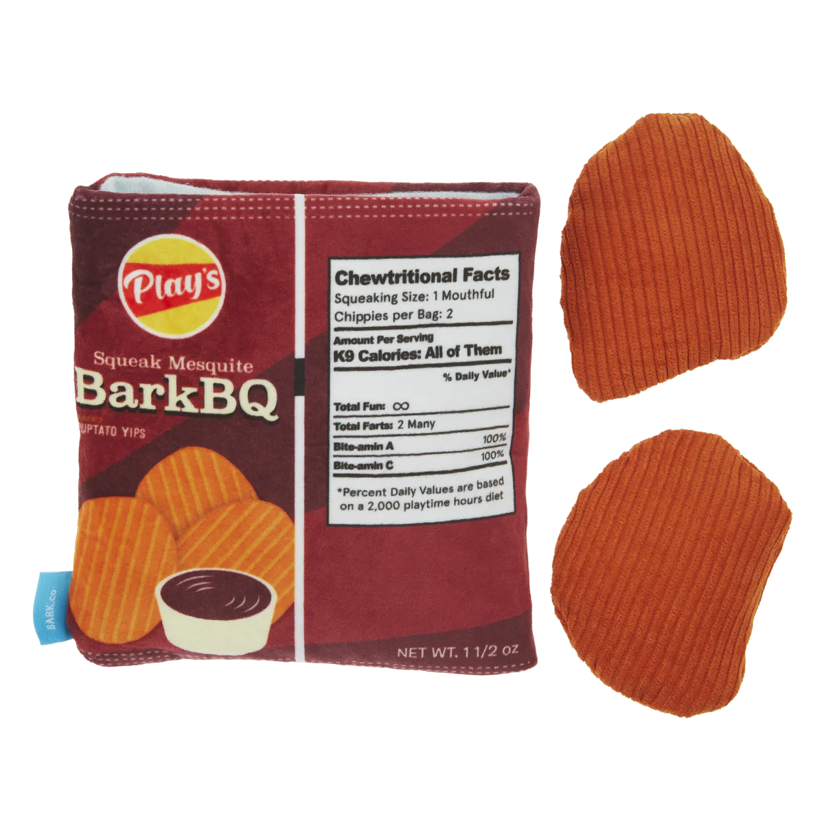 BarkBQ Chips Plush Multi-Part + Enrichment Dog Toy - Image 6