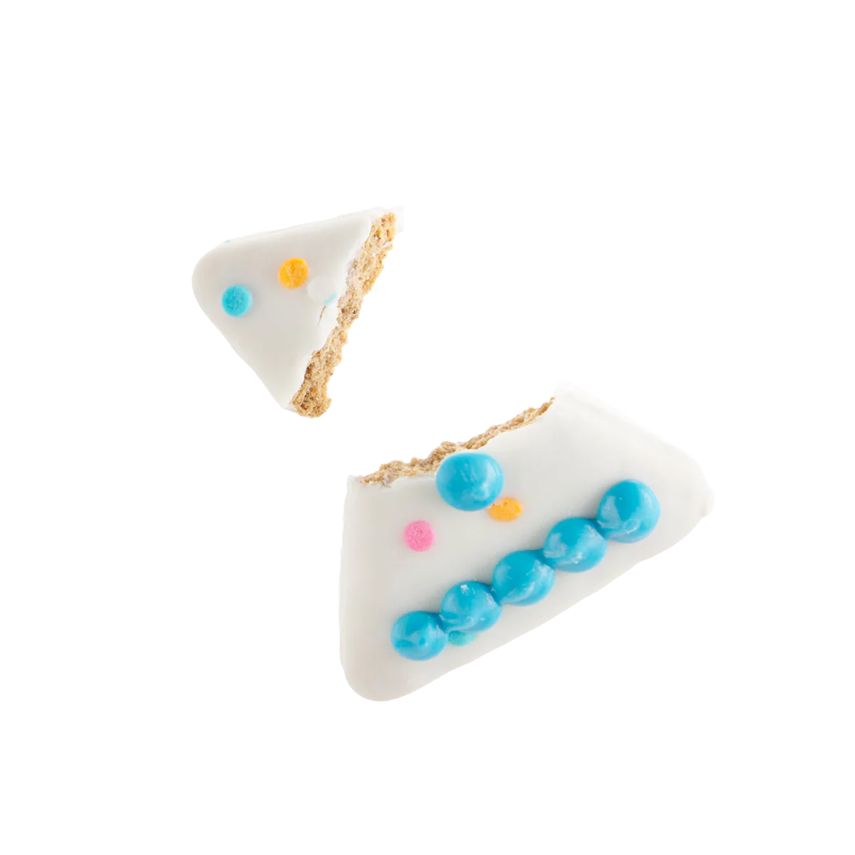 Barkday Cake Vegetarian Hard & Crunchy 6-Piece Dog Cookie - Image 3