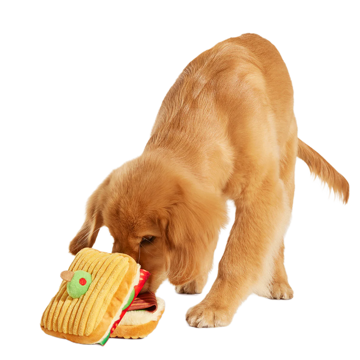Barkin, Lettuce & Tomutto Plush Tug Dog Toy - Image 4