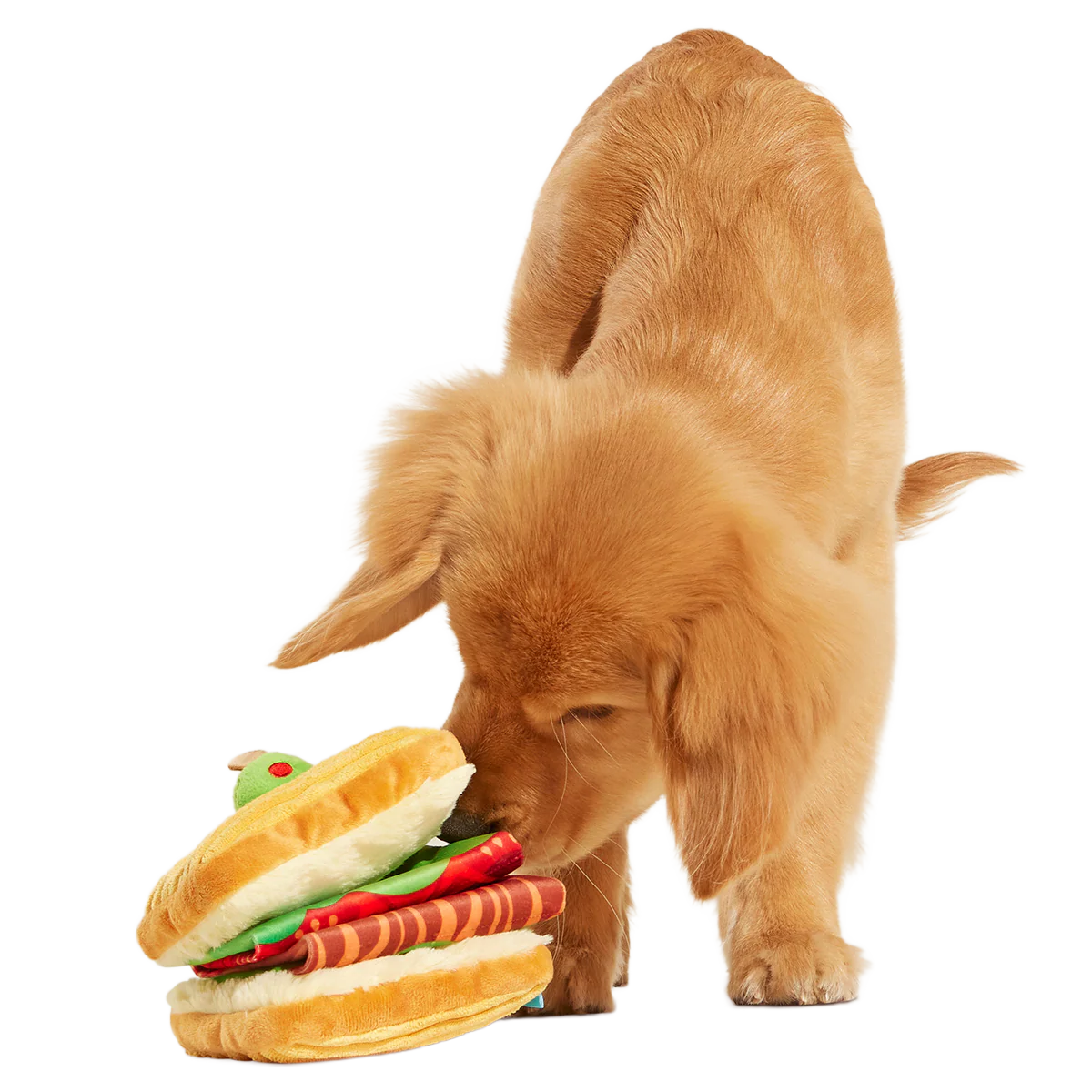 Barkin, Lettuce & Tomutto Plush Tug Dog Toy - Image 6