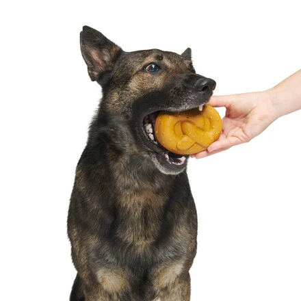 Barkvarian Pretzel Durable Super Chewer Dog Toy - Image 6