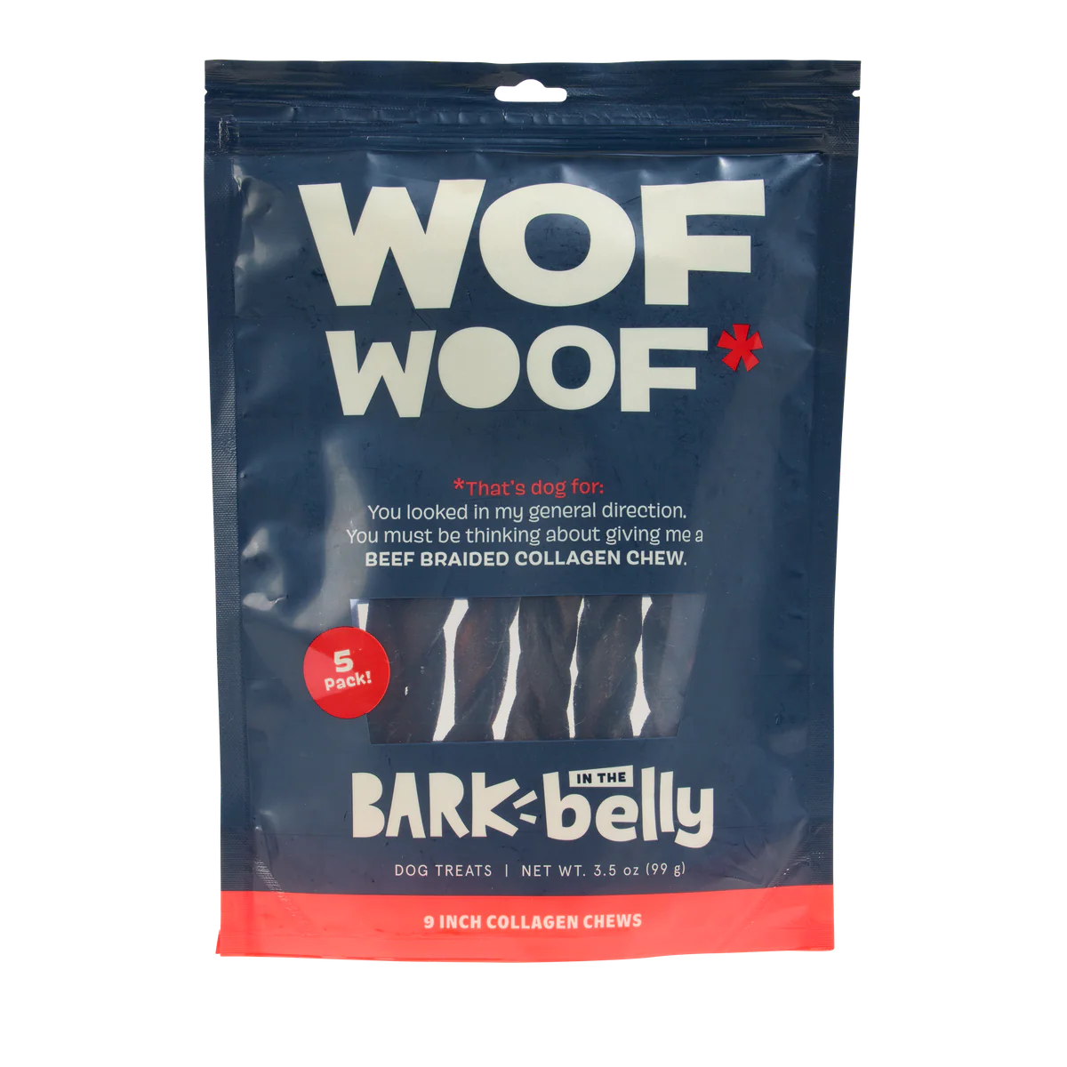 Beef Braided Collagen Dog Chews, 5 Ct - Image 15