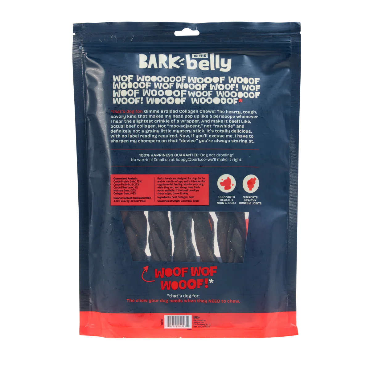 Beef Braided Collagen Dog Chews, 5 Ct - Image 16
