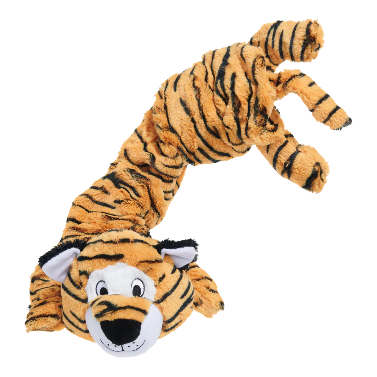 Benji the Bouncing Tiger Plush Extra-Large + Tug Dog Toy - Image 7