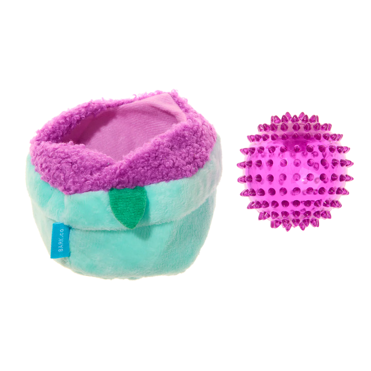 Blueberry Thrill Plush Multi-Part + Fetch + Enrichment Dog Toy - Image 5