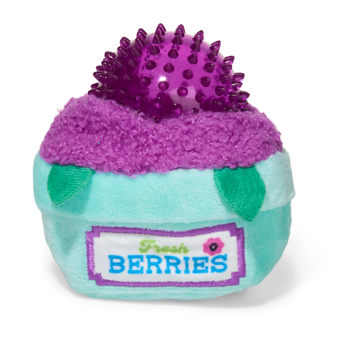Blueberry Thrill Plush Multi-Part + Fetch + Enrichment Dog Toy - Image 6