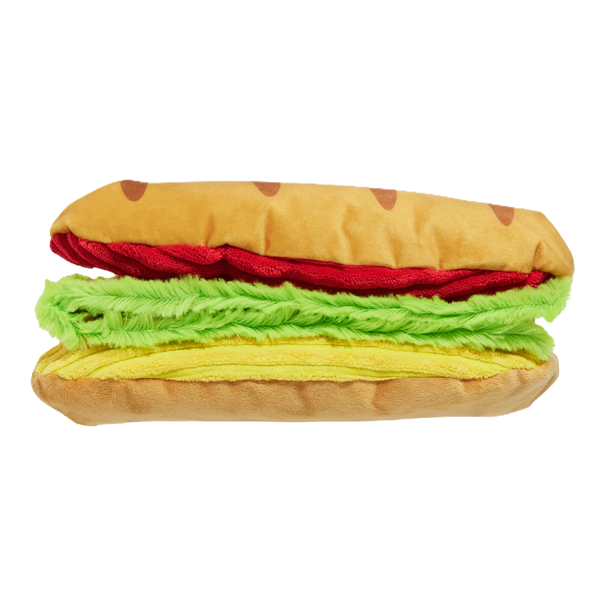 Big Bite Hoagie Plush Tug Extra-Large Dog Toy - Image 3