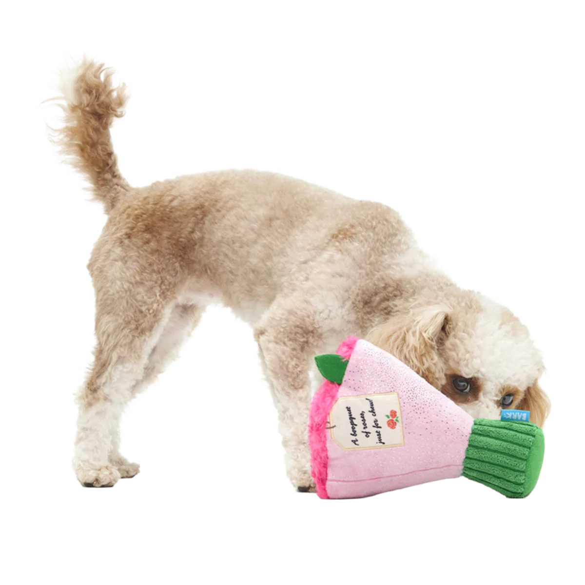 Boopquet of Roses Plush Tug Dog Toy - Image 3