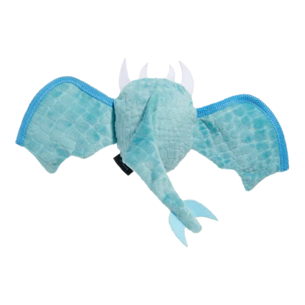 Brrrtha The Dragon Super Chewer Durable 2-in-1 Tug + Fetch Dog Toy - Image 3