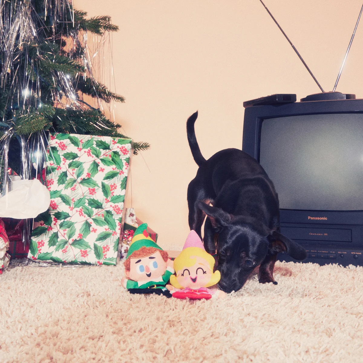Buddy™ & Jovie™ Plush Multi-Part Dog Toy - Image 3