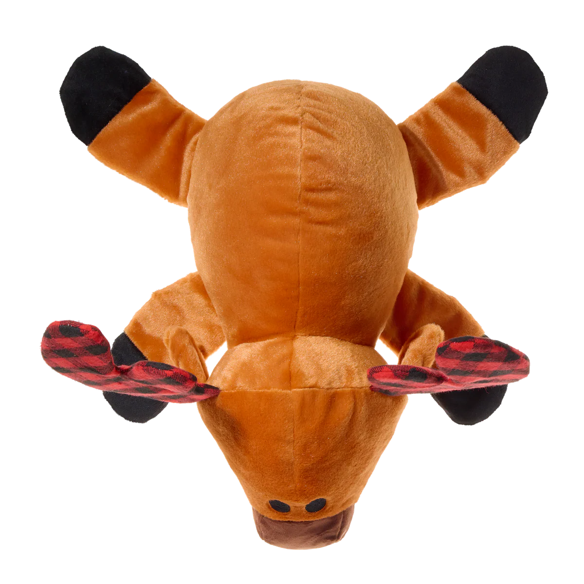 Buffalo Plaid Blitzen Plush Tug + Extra-Large Dog Toy - Image 5