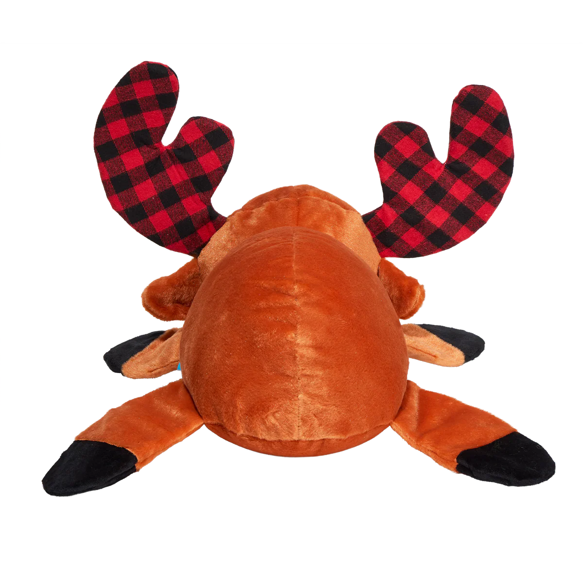 Buffalo Plaid Blitzen Plush Tug + Extra-Large Dog Toy - Image 6