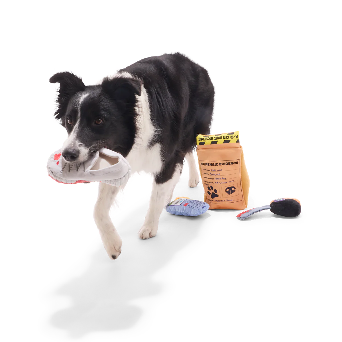 Buried Evidence Plush Multi-Part Enrichment Dog Toy - Image 5