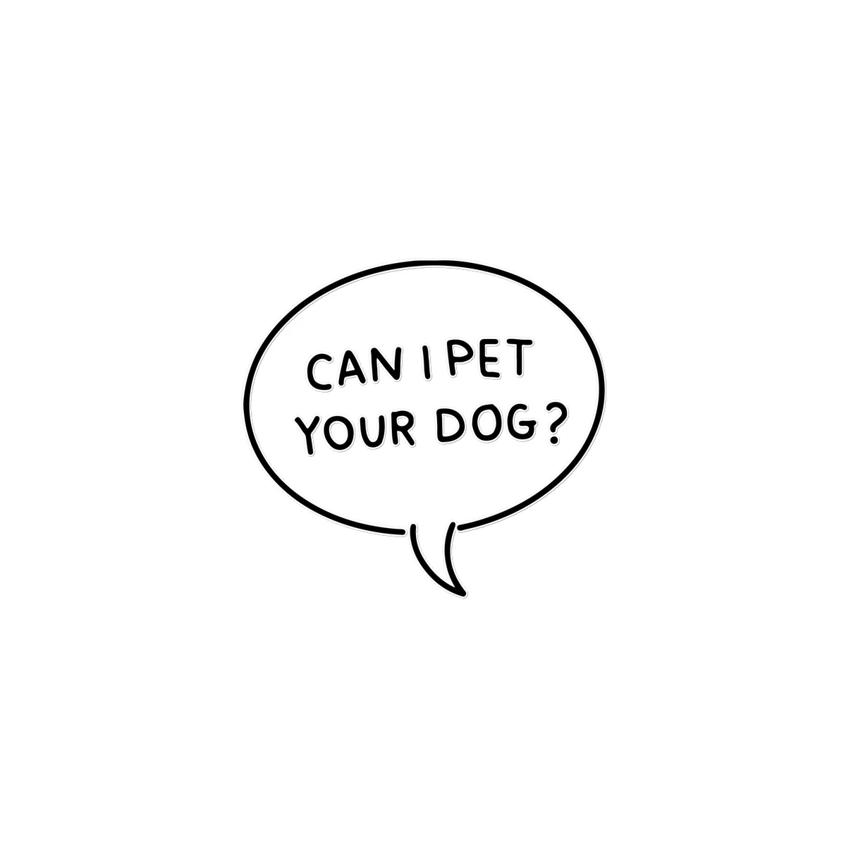 Can I Pet Your Dog? Temporary Tattoo - Image 3