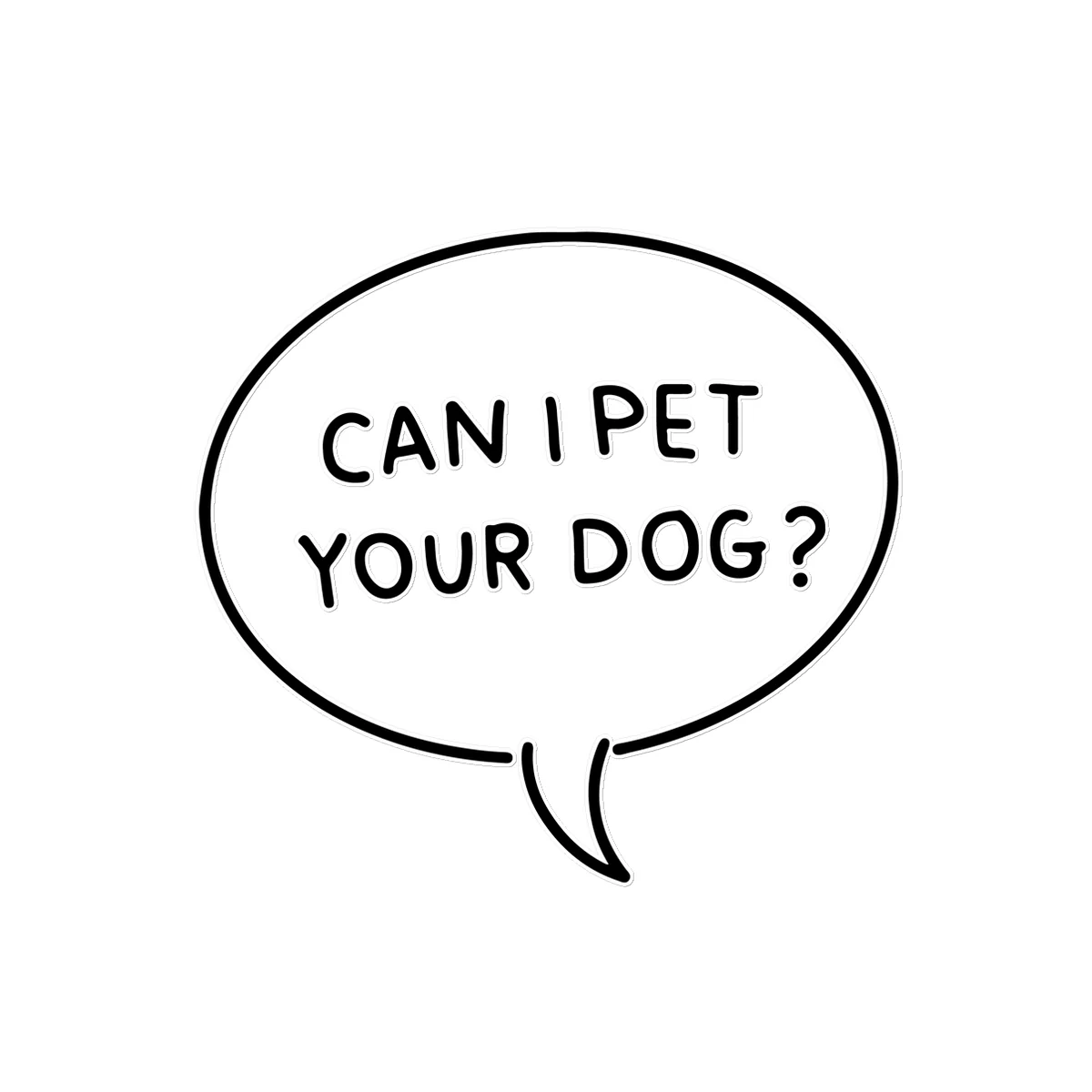 Can I Pet Your Dog? Temporary Tattoo - Image 4