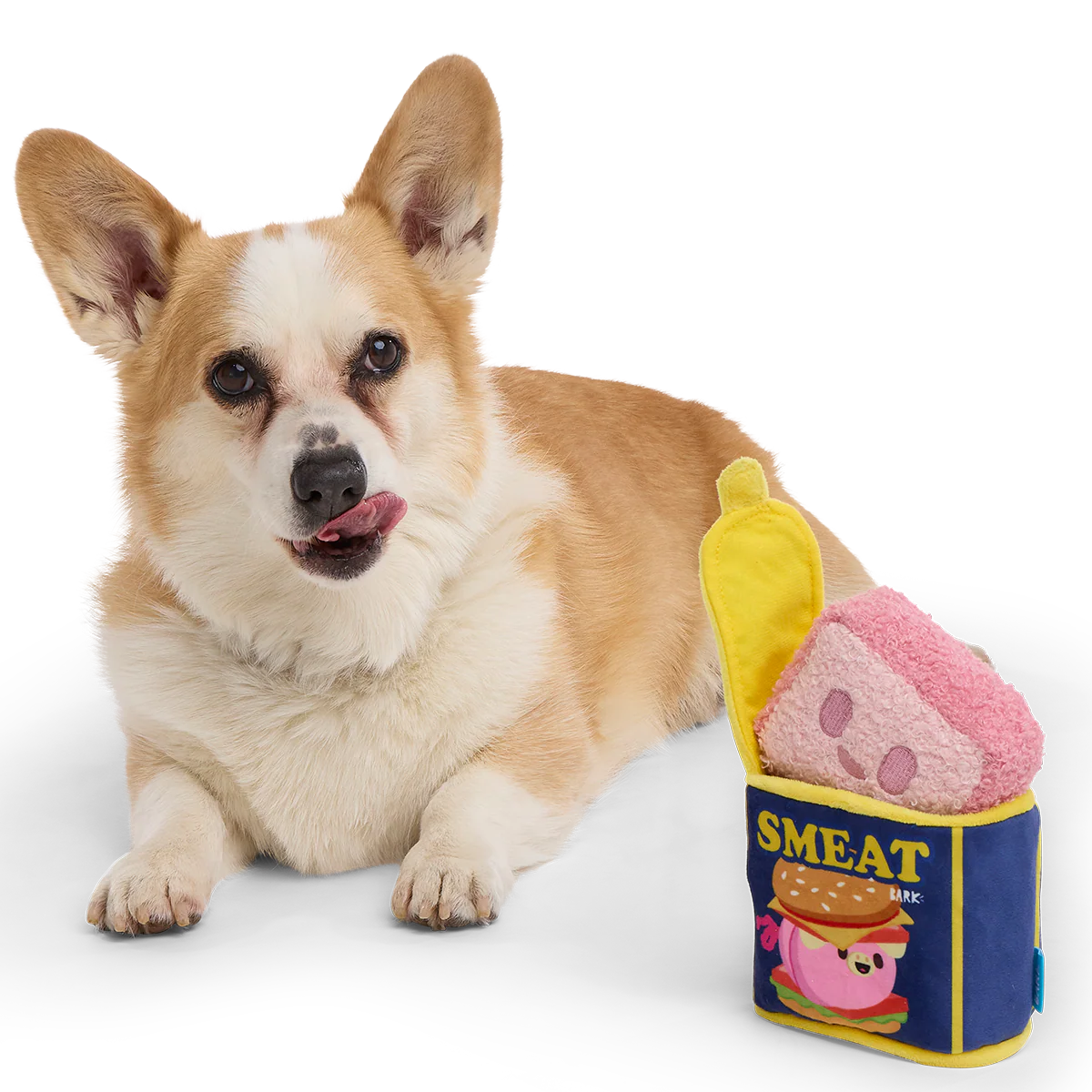 Canned Smeat Plush Multi-Part + Enrichment Dog Toy - Image 3