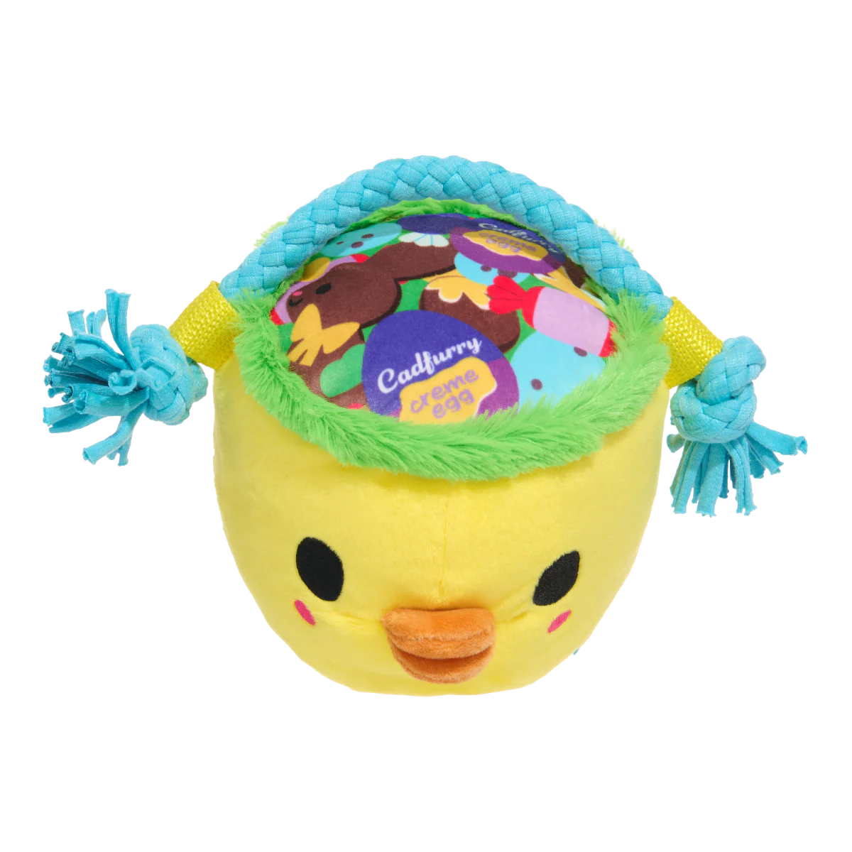 Chicky's Easter Candy Plush Tug Dog Toy - Image 4