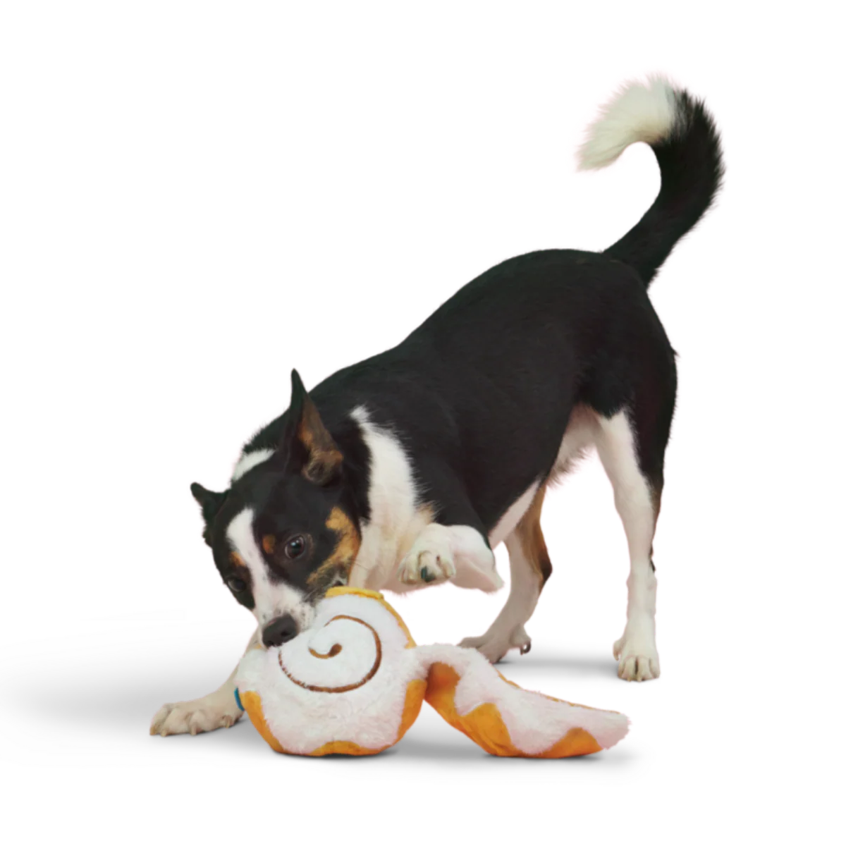 Cinnamon Growl Plush Enrichment Dog Toy - Image 3
