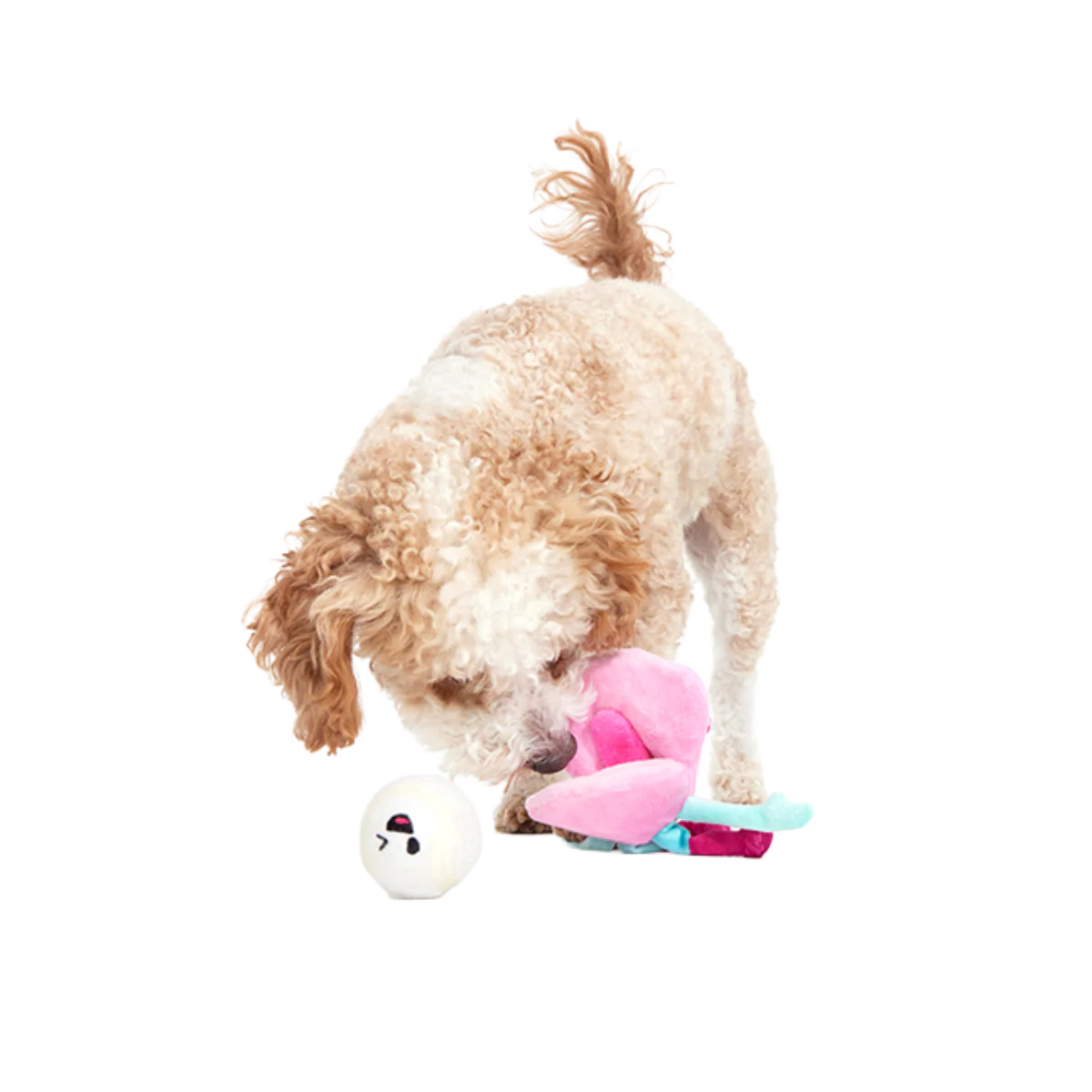 Clamantha Plush Multi-Part + Fetch Dog Toy - Image 5