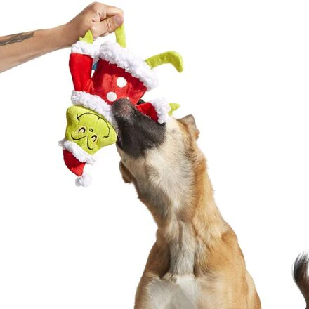 Grouchy Slouchy Grinch Costume & Toy Bundle - Image 7