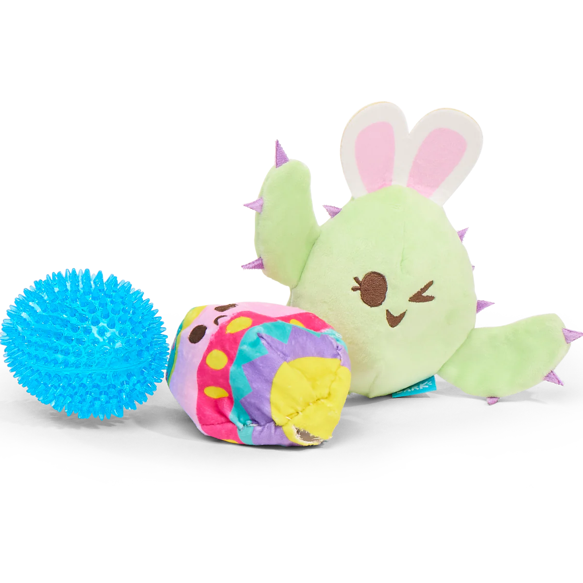 Consuela the Hoppy Cactus Plush 2-in-1 Rip and Reveal + Tug Dog Toy - Image 3