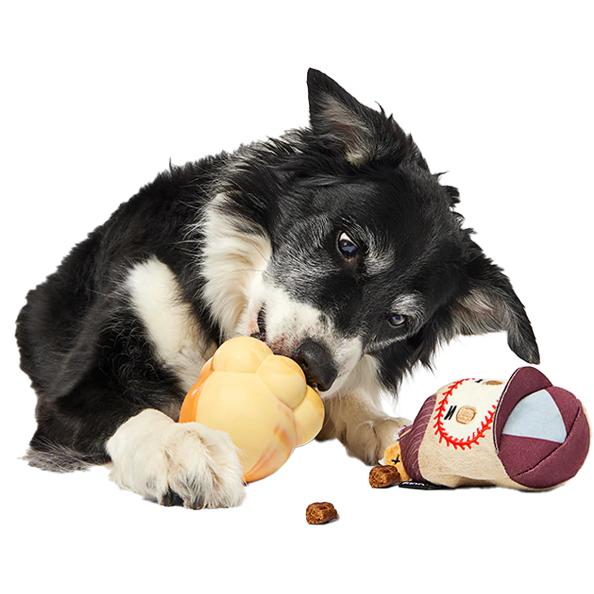 Crackin' Jake Super Chewer Durable 2-in-1 + Enrichment + Fetch Dog Toy - Image 4