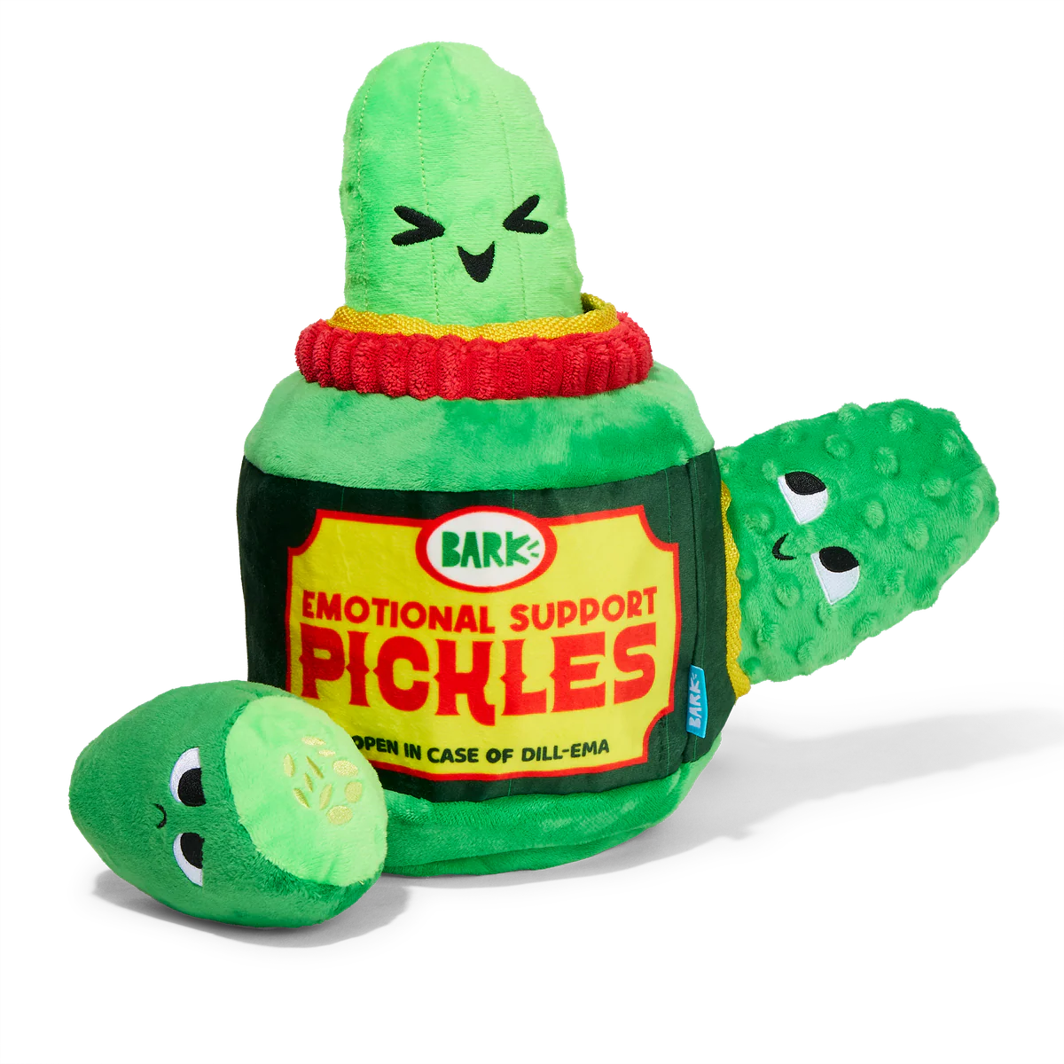 Dill-emma Squad Pickle Plush Multi-Part + Extra-Large Dog Toy - Image 2