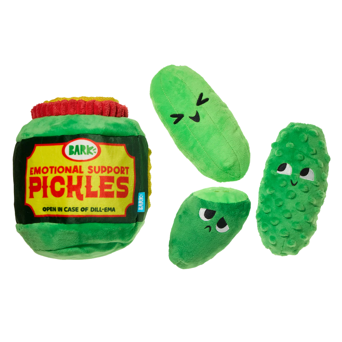 Dill-emma Squad Pickle Plush Multi-Part + Extra-Large Dog Toy - Image 5