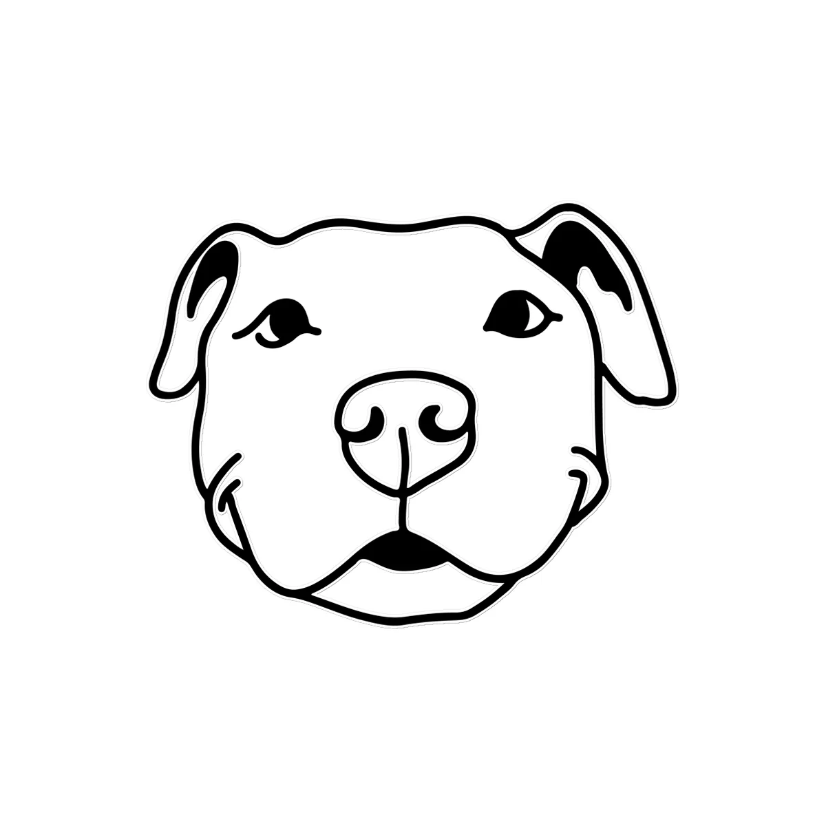 Dog Face 2 Temporary Tattoo - Image 5