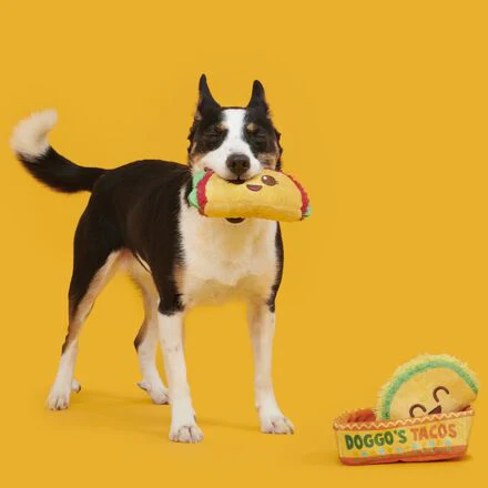 Doggo's Tacos Plush Multi-Part Dog Toy - Image 3