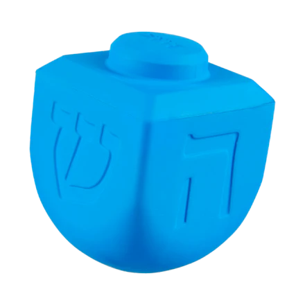 Dreidel Chompian Hanukkah Super Chewer Durable Dog Toy - Image 3