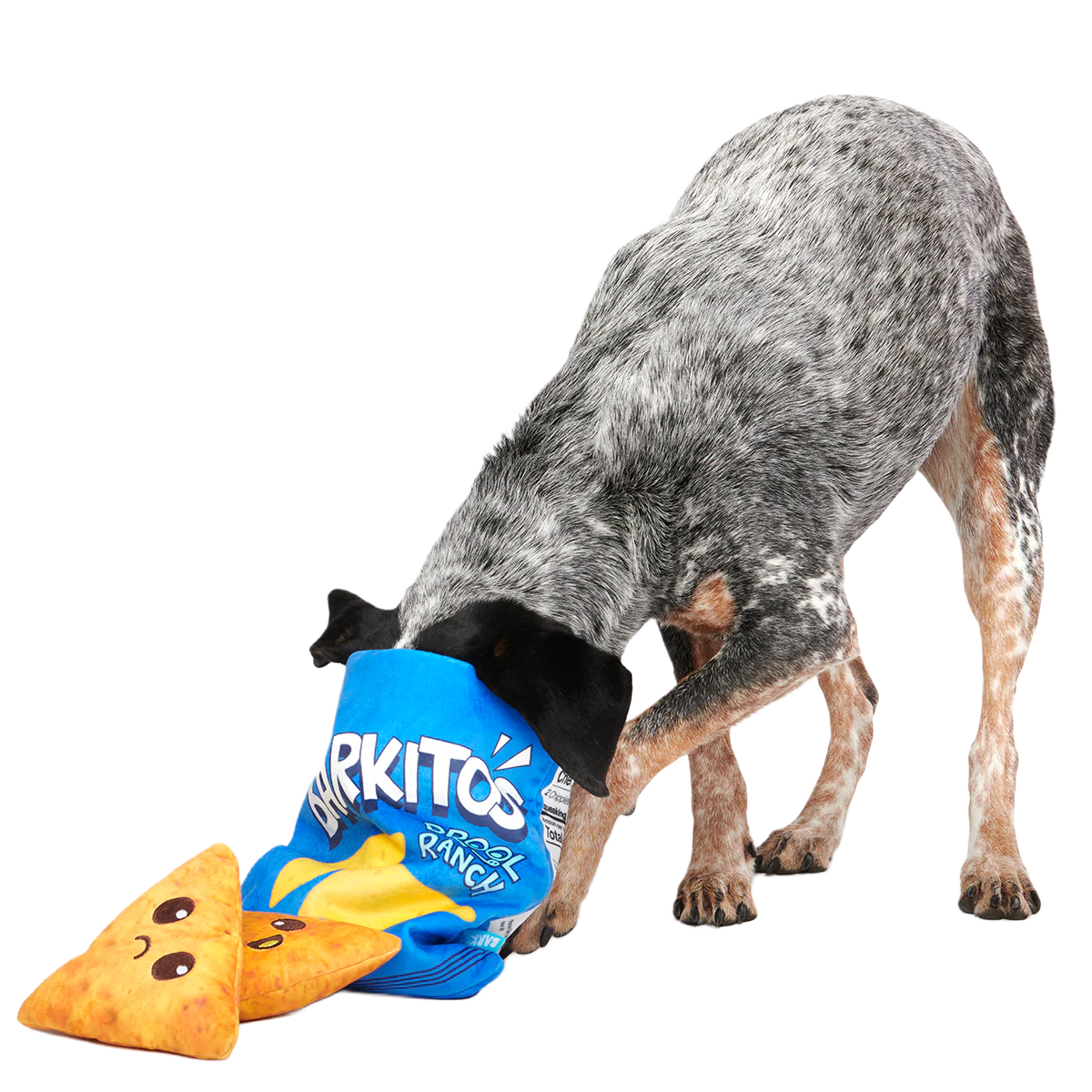 Drool Ranch Chips Plush Enrichment + Multi-Part Dog Toy - Image 3