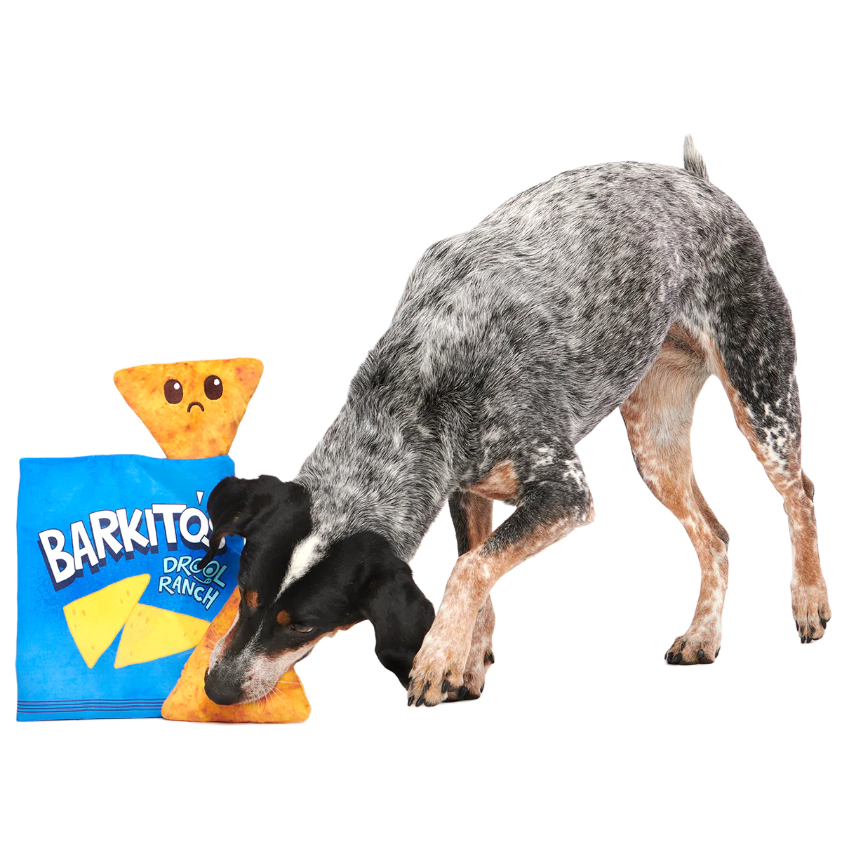 Drool Ranch Chips Plush Enrichment + Multi-Part Dog Toy - Image 4