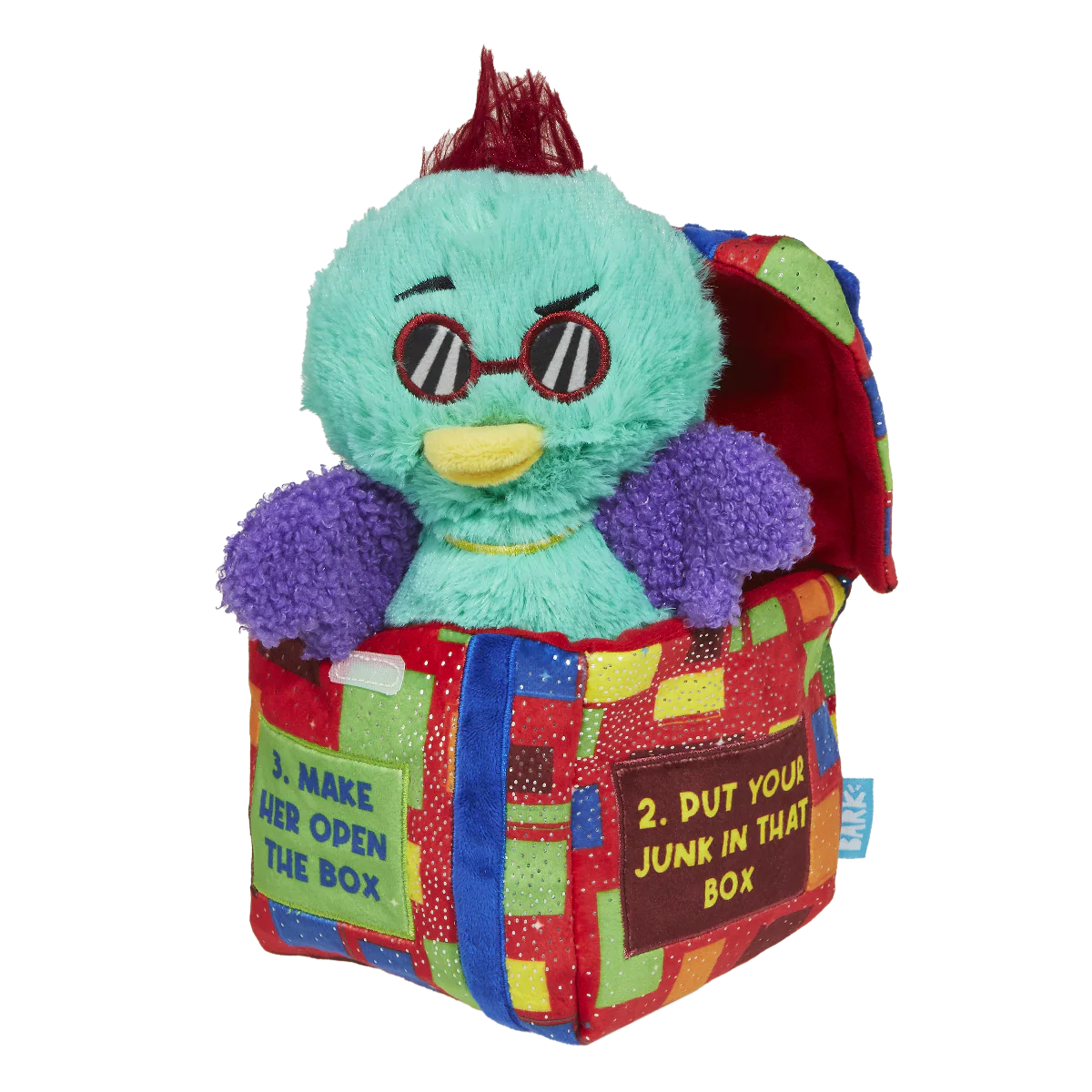 Saturday Night Live: Duck in A Box Plush Multi-Part + Enrichment Dog Toy - Image 9