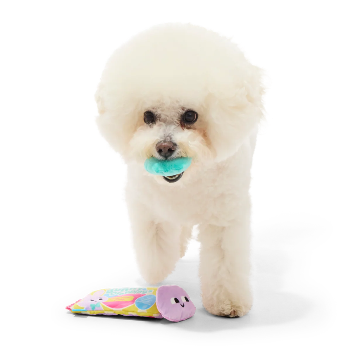 Easter Bunny Droppings Plush Multi-Part + Enrichment Dog Toy - Image 3