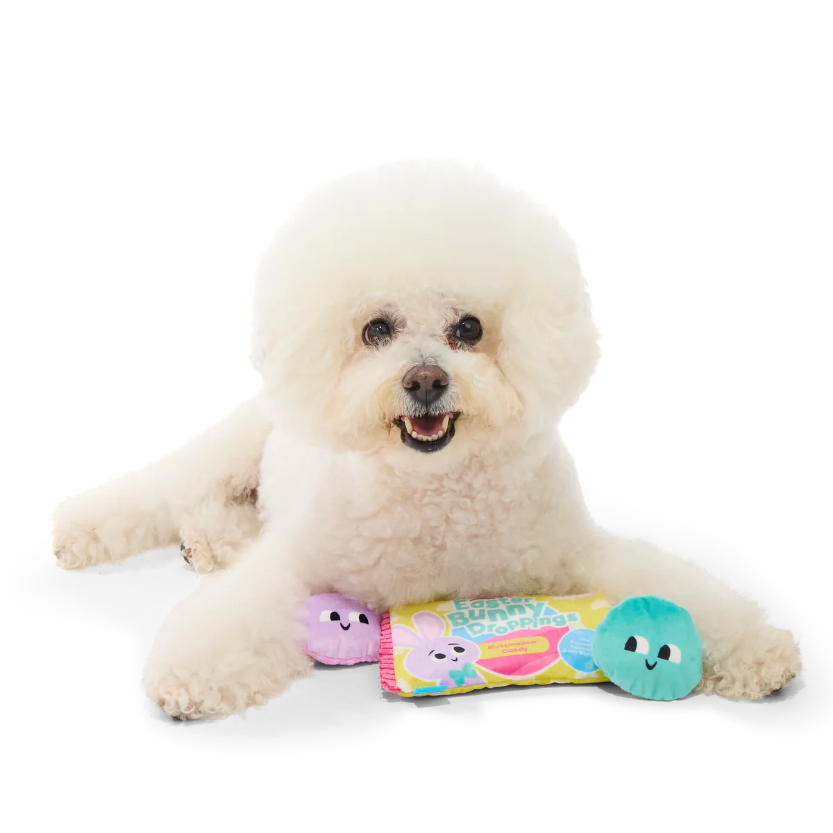 Easter Bunny Droppings Plush Multi-Part + Enrichment Dog Toy - Image 4