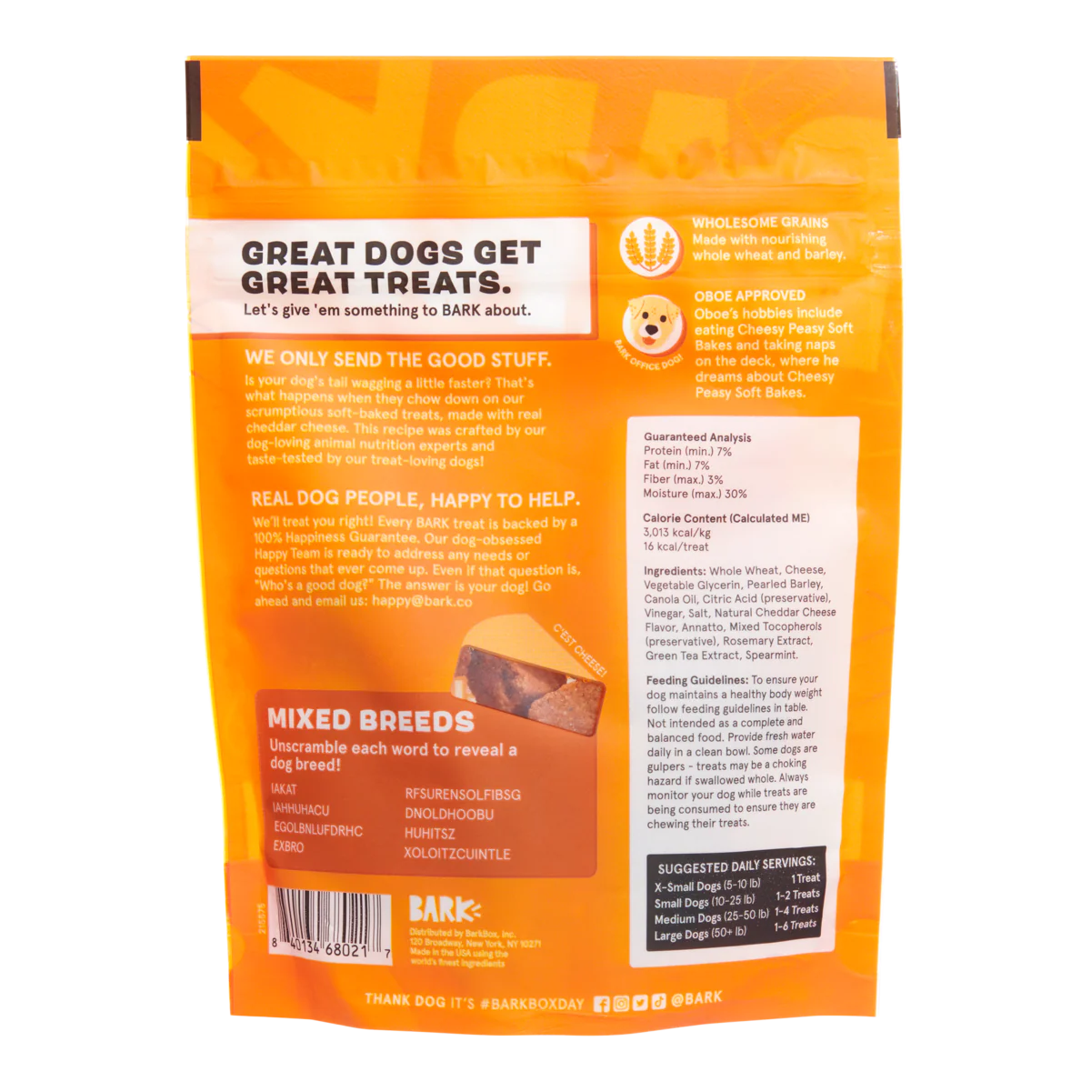 Extra Treats Club, Variety Treat Bags, 4 oz Each, 2 Ct - Image 3