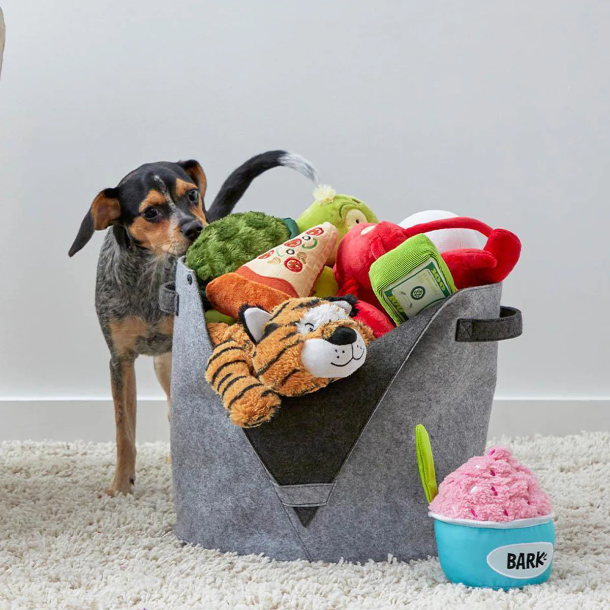 Felt Dog Toy Bin - Image 5