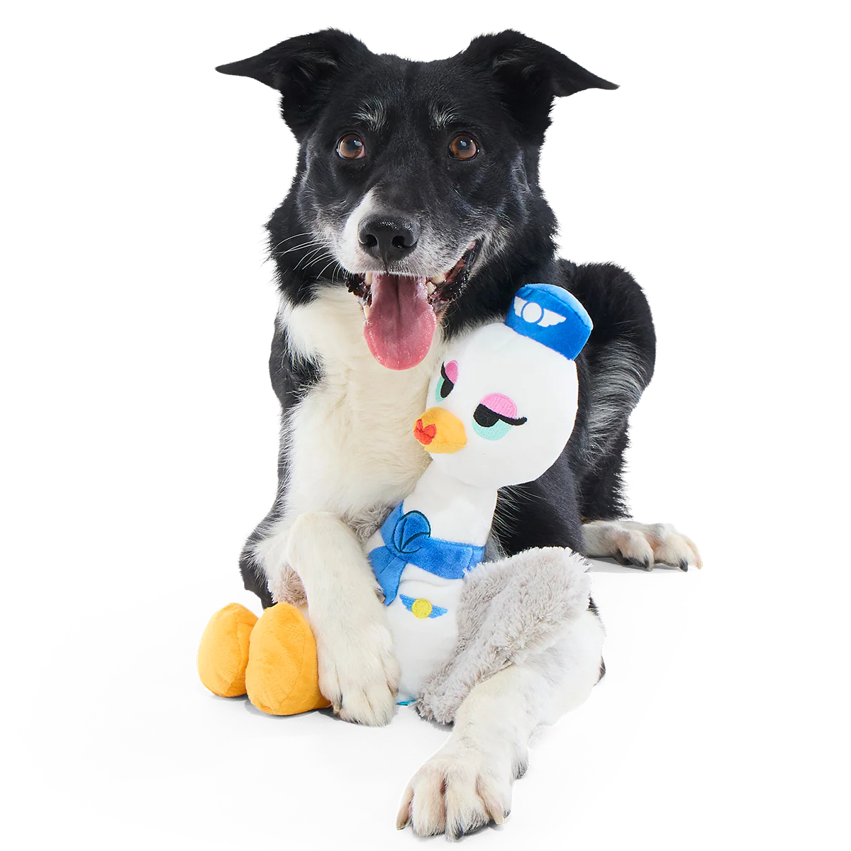 Flying Attendant Plush Tug Dog Toy - Image 2